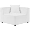 Modway EEI-4210-WHI Saybrook Outdoor Patio Upholstered Sectional Corner Chair, White