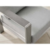 Shore Sunbrella® Fabric Aluminum Outdoor Patio Armchair - No Shipping Charges