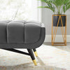 Adept 60" Performance Velvet Bench - No Shipping Charges