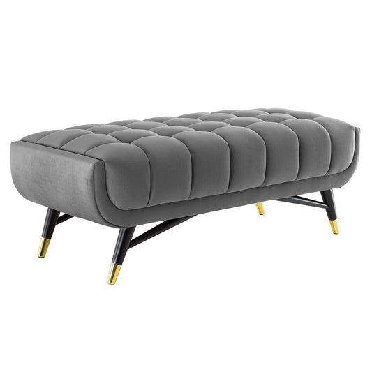 Adept 47.5" Performance Velvet Bench - No Shipping Charges
