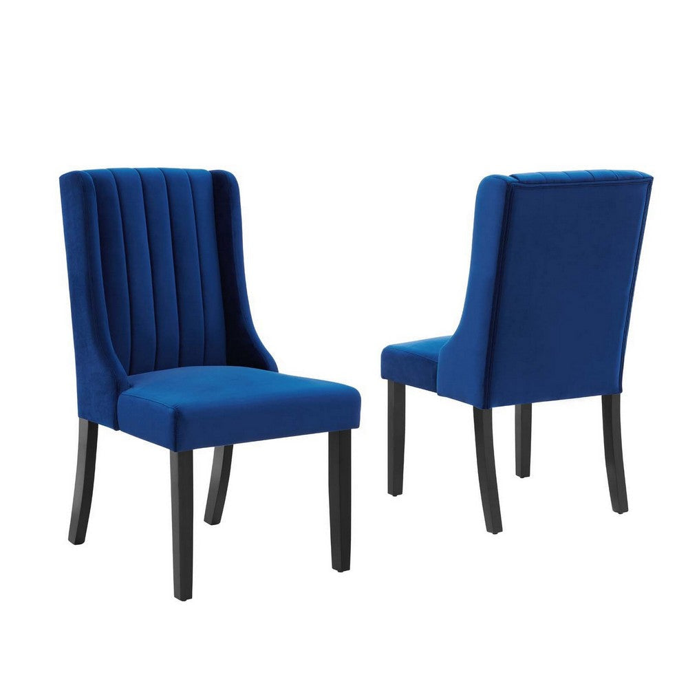 Renew Parsons Performance Velvet Dining Side Chairs - Set of 2 - No Shipping Charges