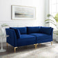 Modway Ardent Performance Velvet Loveseat Navy MDY-EEI-4268-NAV