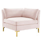 Modway Ardent Performance Velvet Loveseat Pink MDY-EEI-4268-PNK