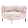 Modway Ardent Performance Velvet Loveseat Pink MDY-EEI-4268-PNK