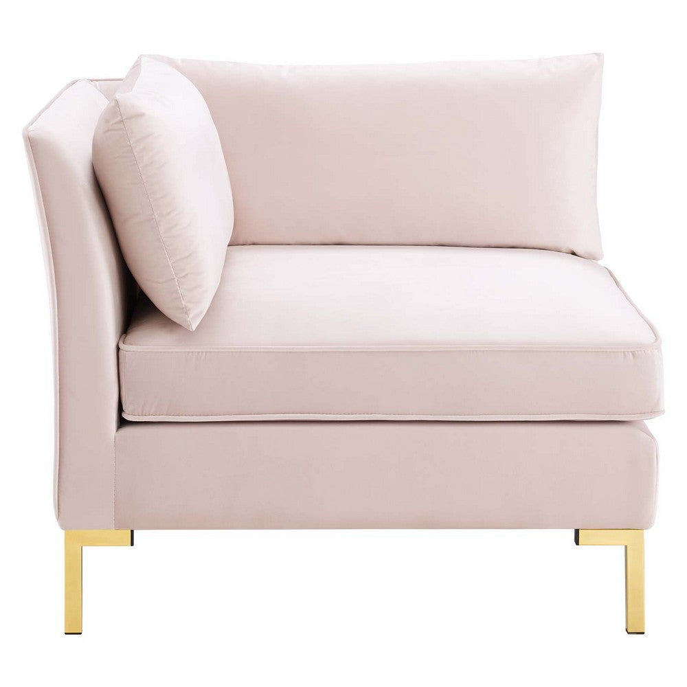 Modway Ardent Performance Velvet Loveseat Pink MDY-EEI-4268-PNK