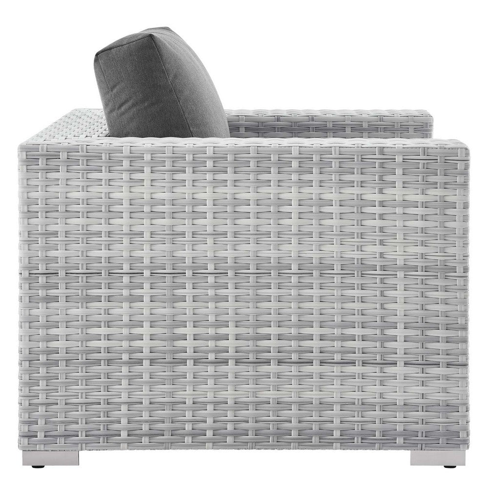 Convene Outdoor Patio Armchair by Modway| Gray