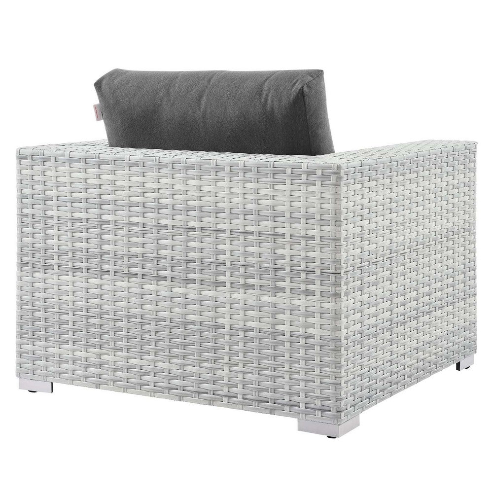 Convene Outdoor Patio Armchair by Modway| Gray