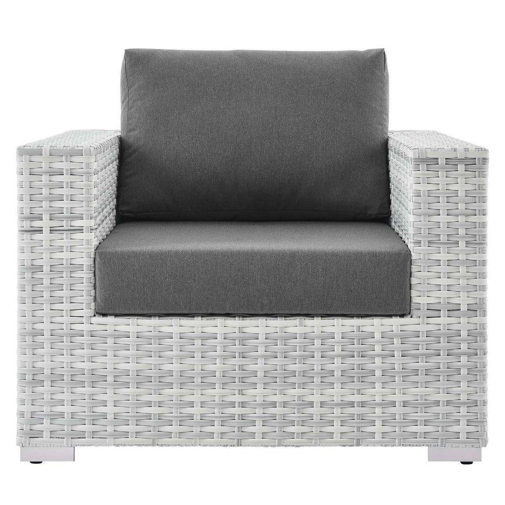 Convene Outdoor Patio Armchair by Modway| Gray