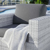 Convene Outdoor Patio Armchair by Modway| Gray