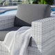 Convene Outdoor Patio Armchair by Modway| Gray