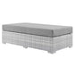 Convene Outdoor Patio Rectangular Ottoman  - No Shipping Charges