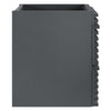 Render 24" Wall-Mount Bathroom Vanity Cabinet (Sink Basin Not Included) by Modway| Gray
