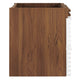 Render 24" Wall-Mount Bathroom Vanity Cabinet (Sink Basin Not Included) by Modway| Brown