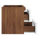 Render 24" Wall-Mount Bathroom Vanity Cabinet (Sink Basin Not Included) by Modway| Brown