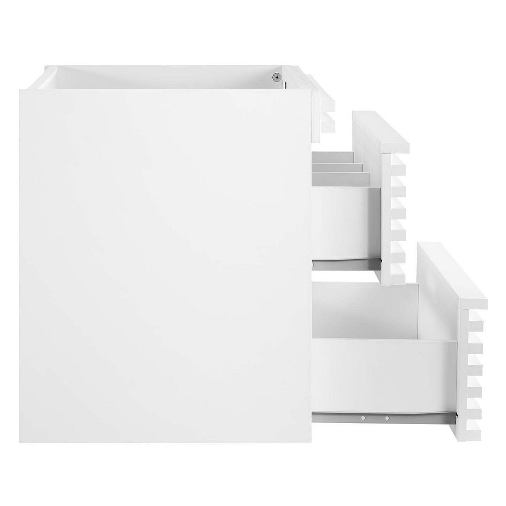Render 24" Wall-Mount Bathroom Vanity Cabinet (Sink Basin Not Included) by Modway| White