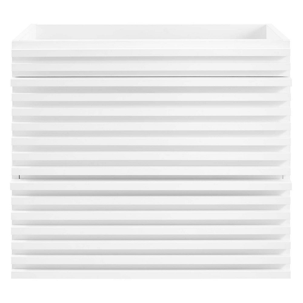 Render 24" Wall-Mount Bathroom Vanity Cabinet (Sink Basin Not Included) by Modway| White