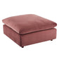 Modway Modular Sofa Commix Down Filled Overstuffed Performance Velvet MDY-EEI-4365-DUS