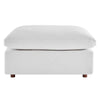 Commix Down Filled Overstuffed Performance Velvet Ottoman - No Shipping Charges