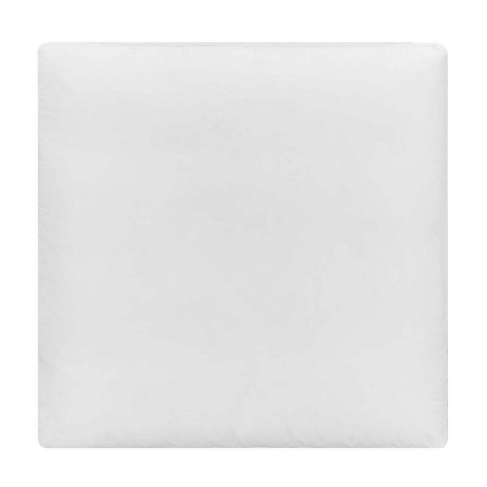 Commix Down Filled Overstuffed Performance Velvet Ottoman by Modway| White