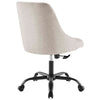 Distinct Tufted Swivel Upholstered Office Chair MDY-EEI-4369-BLK-BEI