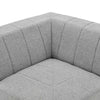 Bartlett Upholstered Fabric Corner Chair by Modway| Gray