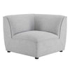 Comprise Corner Sectional Sofa Chair by Modway| Gray