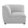 Comprise Corner Sectional Sofa Chair by Modway| Gray