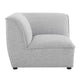 Comprise Corner Sectional Sofa Chair by Modway| Gray