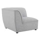 Comprise Corner Sectional Sofa Chair by Modway| Gray