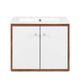 Transmit 24" Wall-Mount Bathroom Vanity by Modway| White