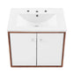 Transmit 24" 	Wall-Mount Bathroom Vanity  - No Shipping Charges