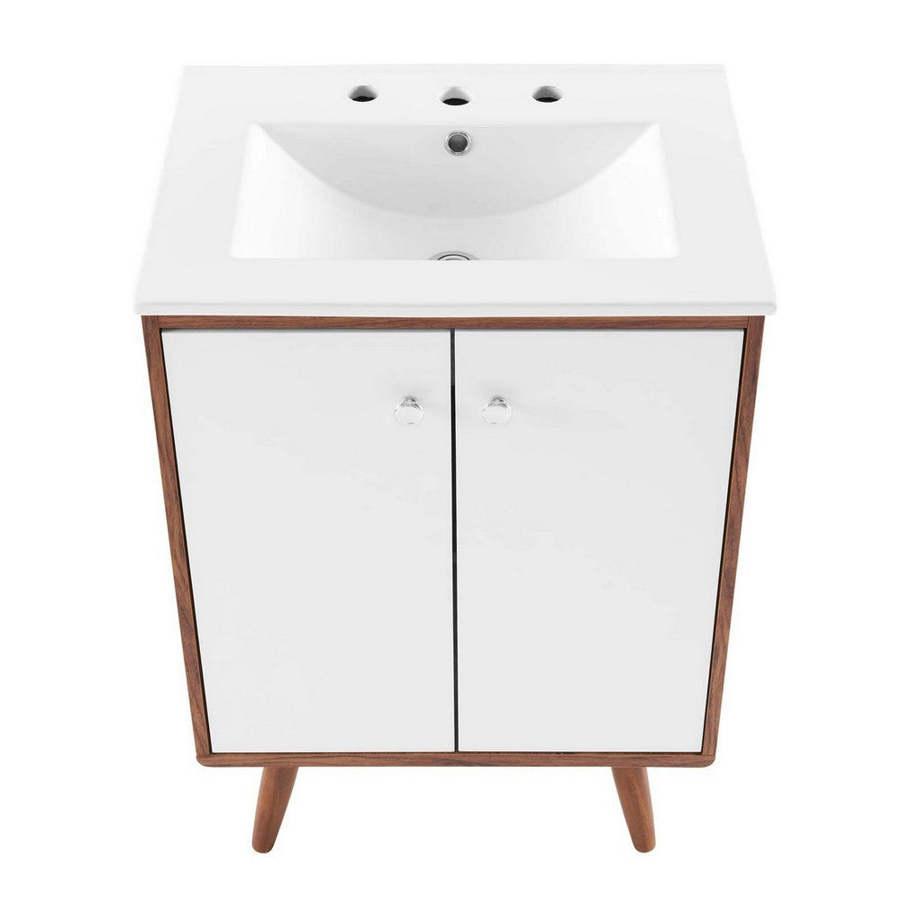 Transmit 24" Bathroom Vanity by Modway| White