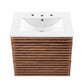 Render 24" Wall-Mount Bathroom Vanity - No Shipping Charges