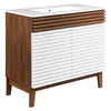 Render 36" Bathroom Vanity by Modway| White