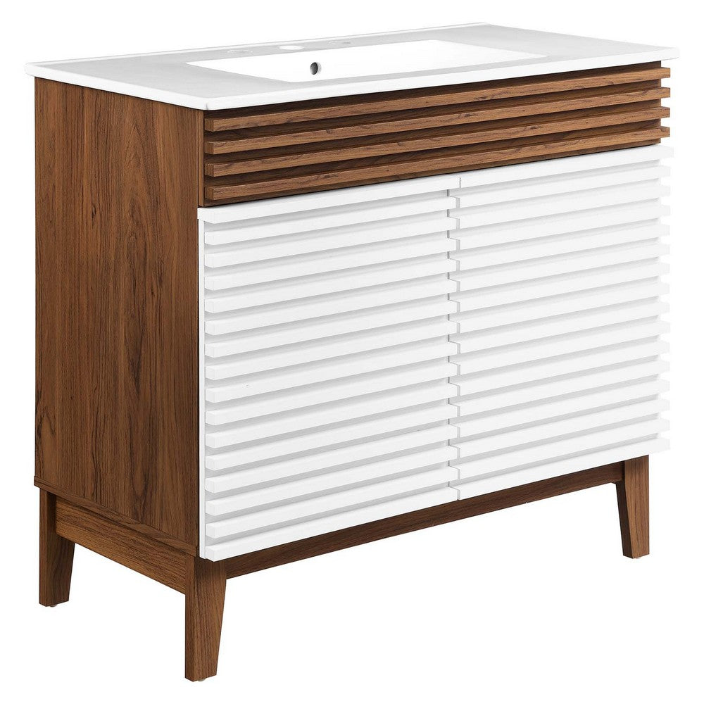 Render 36" Bathroom Vanity by Modway| White
