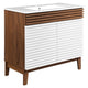 Render 36" Bathroom Vanity by Modway| White