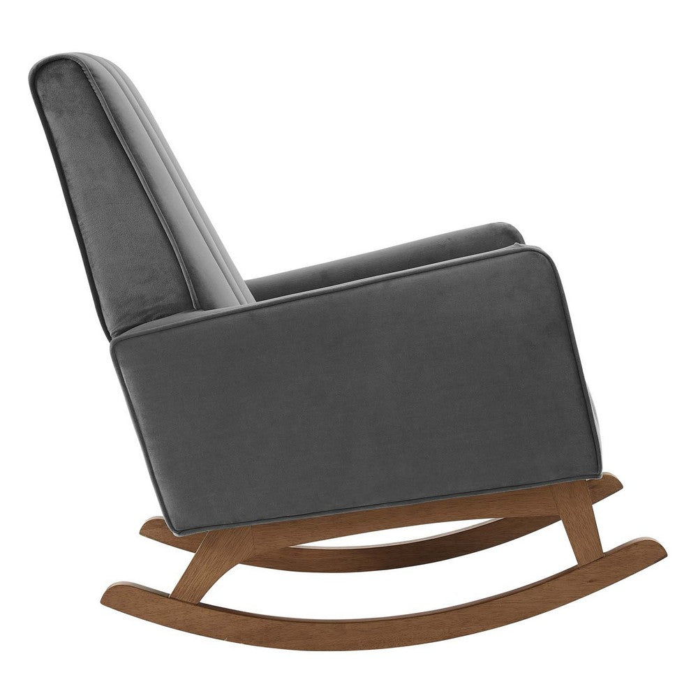 Sway Performance Velvet Rocking Chair - No Shipping Charges