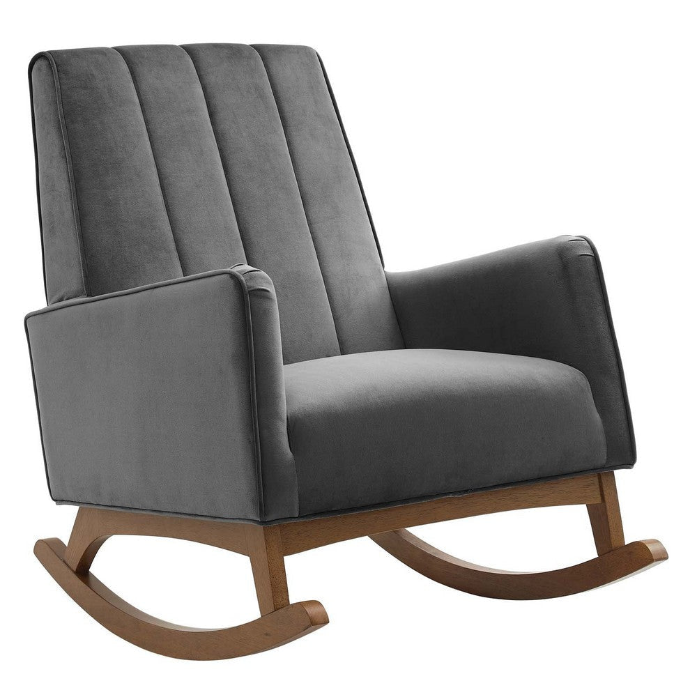 Sway Performance Velvet Rocking Chair - No Shipping Charges