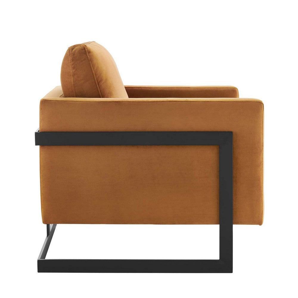 Posse Performance Velvet Accent Chair  - No Shipping Charges