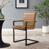 Savoy Vegan Leather Dining Chairs - Set of 2  - No Shipping Charges