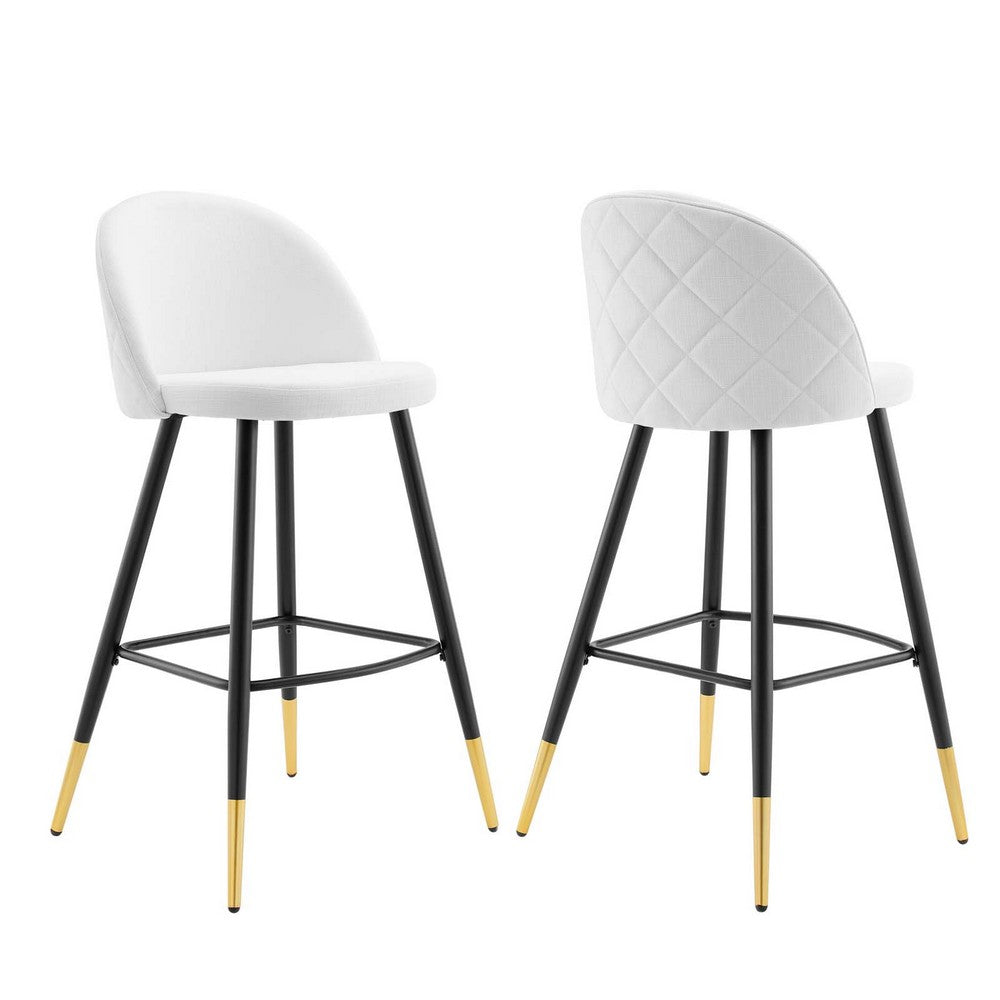 Cordial Fabric Bar Stools - Set of 2 - No Shipping Charges