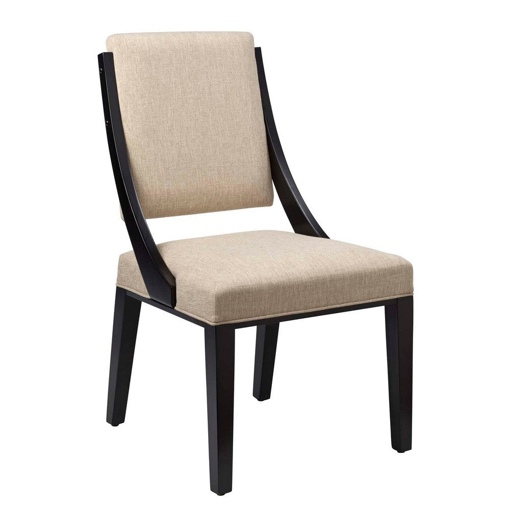 Cambridge Upholstered Fabric Dining Chairs - Set of 2 - No Shipping Charges MDY-EEI-4553-BEI