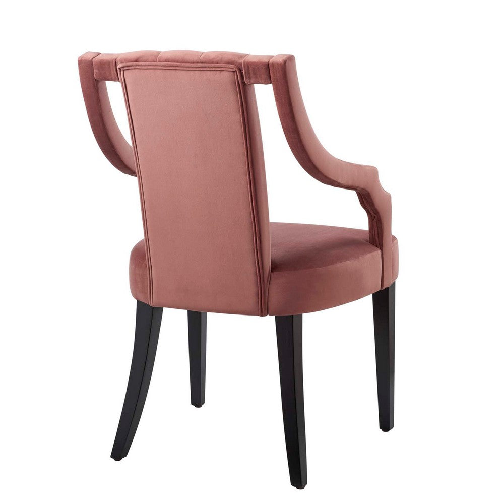 Modway Virtue Performance Velvet Dining Chairs - Set of 2  - No Shipping Charges
