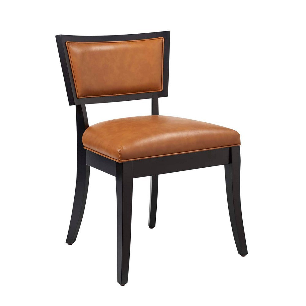 Modway Pristine Vegan Leather Dining Chairs - Set of 2  - No Shipping Charges
