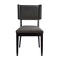 Esquire Dining Chairs - Set of 2 - No Shipping Charges MDY-EEI-4559-GRY