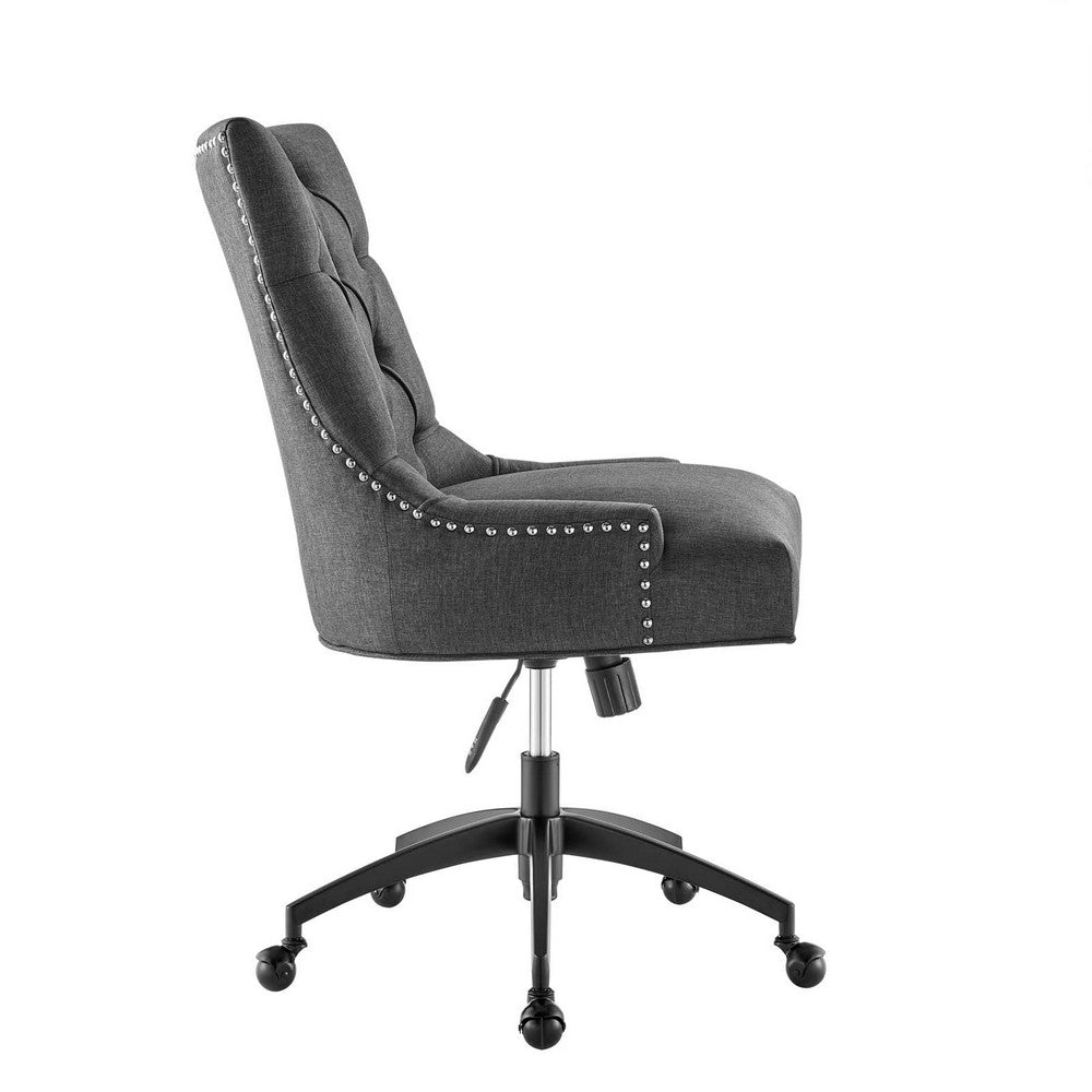 Regent Tufted Fabric Office Chair - No Shipping Charges