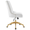 Empower Channel Tufted Performance Velvet Office Chair - No Shipping Charges