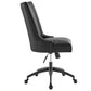 Empower Channel Tufted Vegan Leather Office Chair - No Shipping Charges