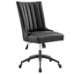 Empower Channel Tufted Vegan Leather Office Chair - No Shipping Charges