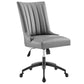 Empower Channel Tufted Vegan Leather Office Chair - No Shipping Charges